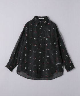 TICCA/＜TICCA＞フラワー エンブロイダリー シャツ/シャツ / ブラウス