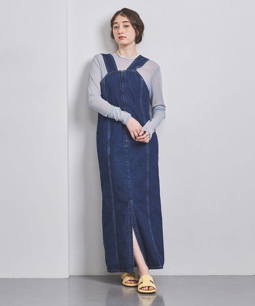 Special order] <CURRENTAGE> Denim dress