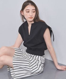 CINOH/＜CINOH＞ノースリーブ スウェット プルオーバー/スウェット / パーカー