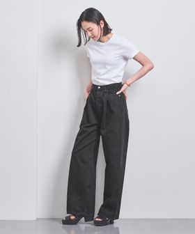 HIKE☆ハイク黒 ワイドパンツ HYKE(ハイク)】 SHEER WIDE PANTS｜PARIGOT ONLINE（パリゴ
