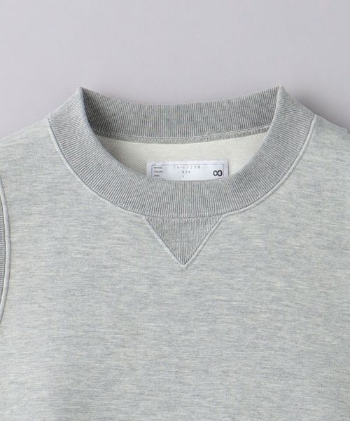 sacai サカイ　オーバーサイズ　スウェット　ノースリー sacai＞オーバーサイズ ノースリーブ スウェット