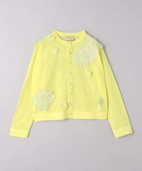 UNITED ARROWS/レースモチーフ シアー カーディガン/カーディガン / ボレロ