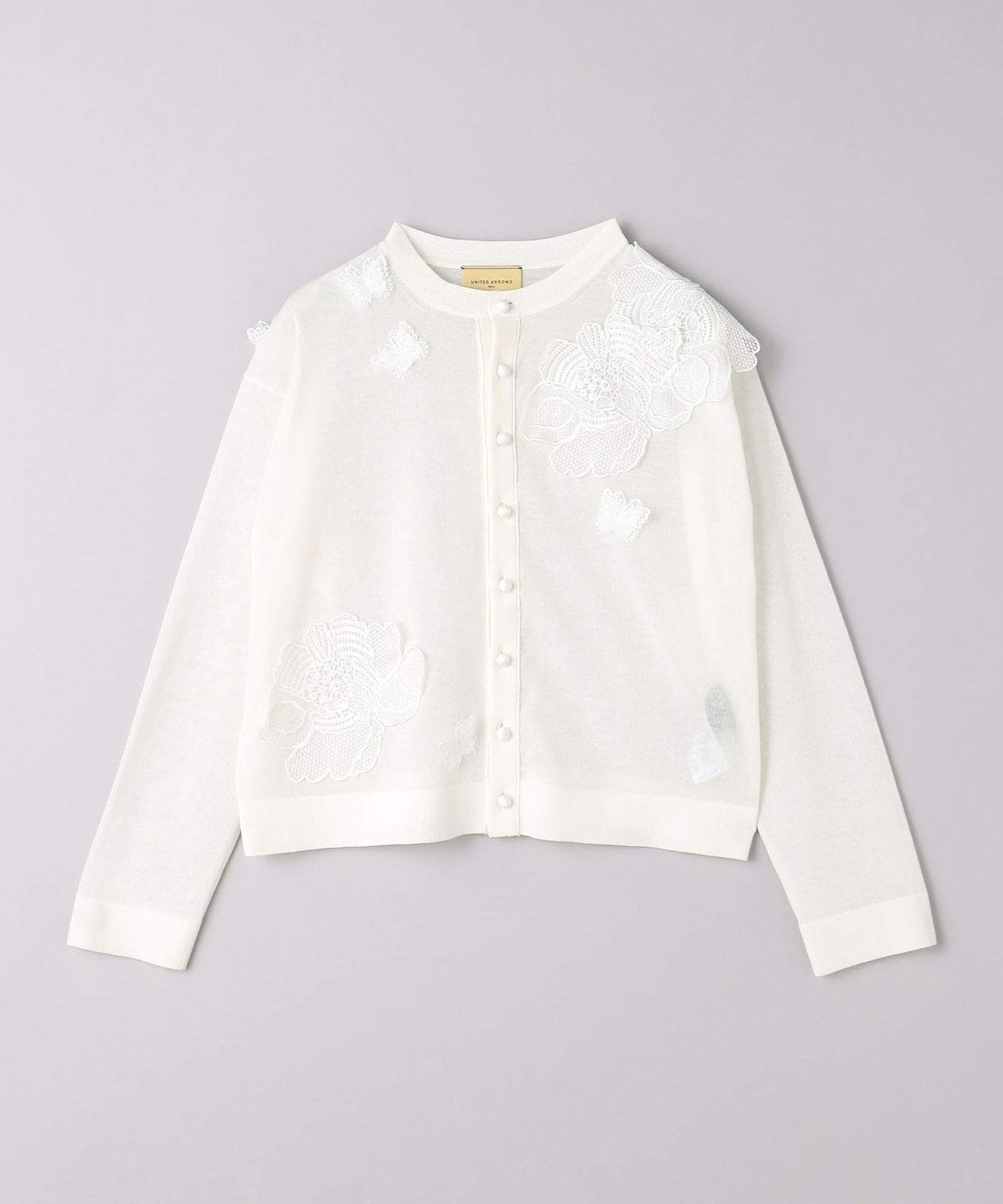 UNITED ARROWS レースモチーフシアーカーディガン 1500024S1454_x1_c101.jpg