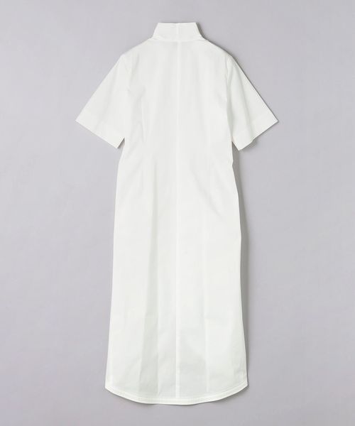 美品 UNITED ARROWS FABRICA ギャザーワンピース ホワイト FABRICA ギャザー ワンピース