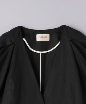 24ss Masaco Teranishi リネンボリュームスリーブ ジャケット 1500024S1588_l1_a012.jpg