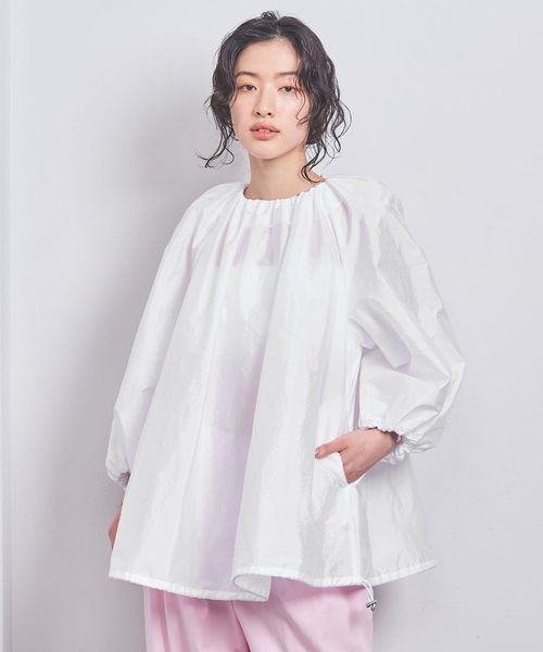 FABRICA バルーン ギャザー ブラウス