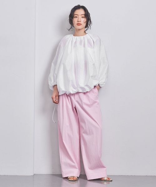 FABRICA バルーン ギャザー ブラウス