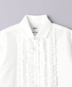 【サイズ１】BOWTE バウト フリルタンガリーシャツ BOWTE(バウト)｜SELVAGE ツイル ダンガリーフリル ドレスシャツ