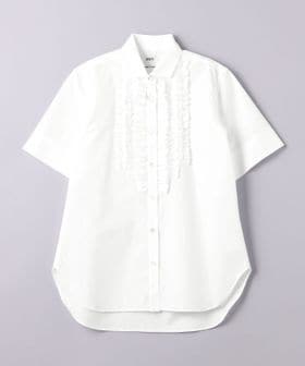 【サイズ１】BOWTE バウト フリルタンガリーシャツ BOWTE(バウト)｜SELVAGE ツイル ダンガリーフリル ドレスシャツ