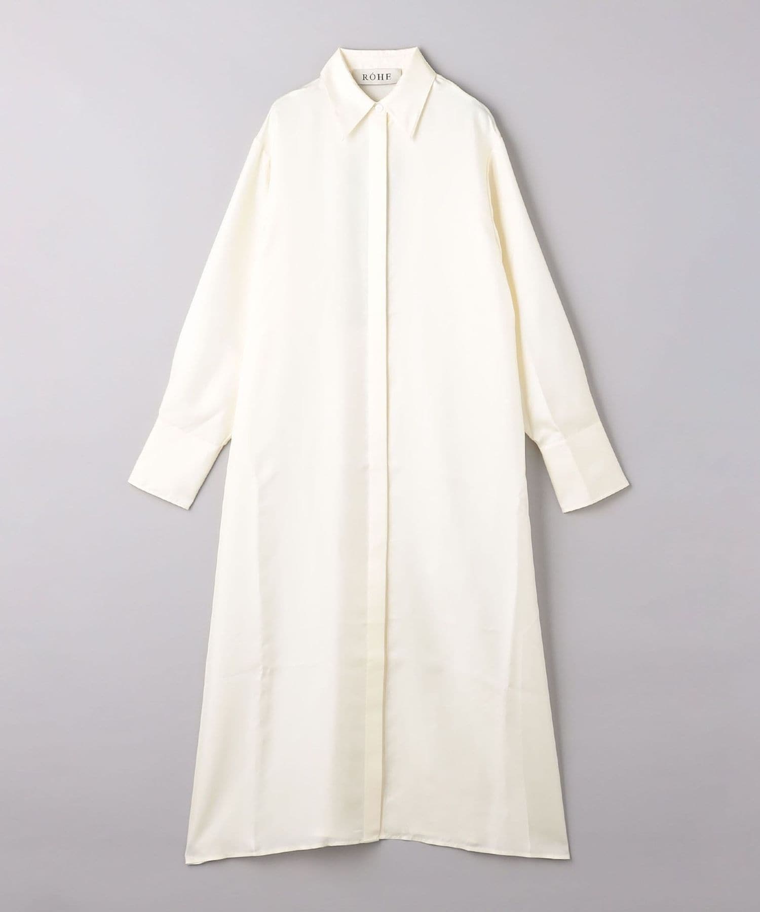 ROHE> Open back wrap dress