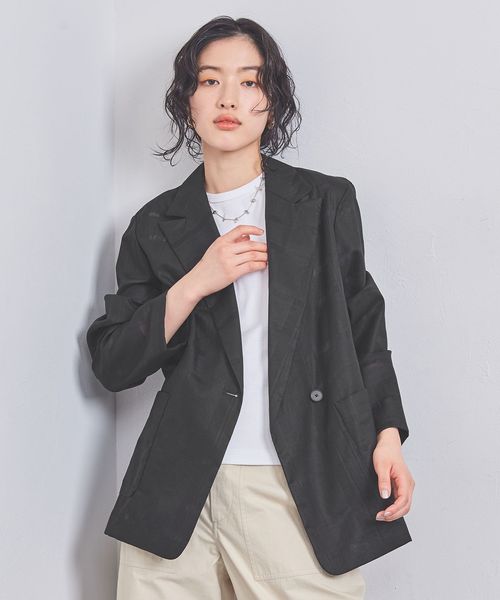 UNITED ARROWS 【新品未使用】シアーテーラードジャケット シアー ジャケット