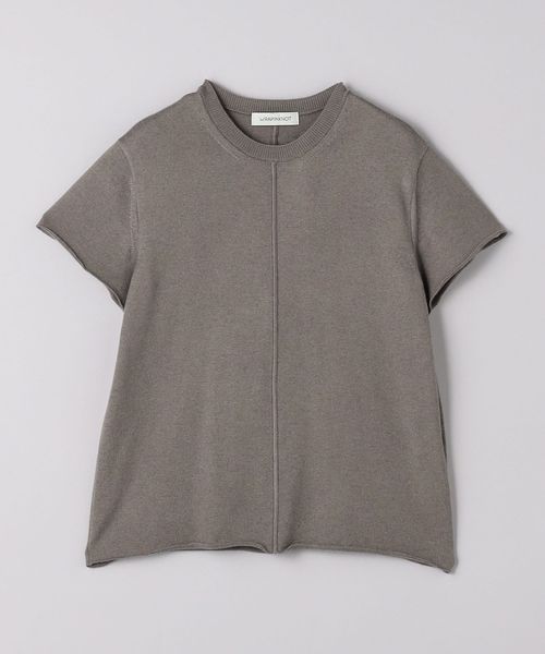 別注】＜COZ manufactured by WRAPINKNOT＞ジャカード ノースリーブニット