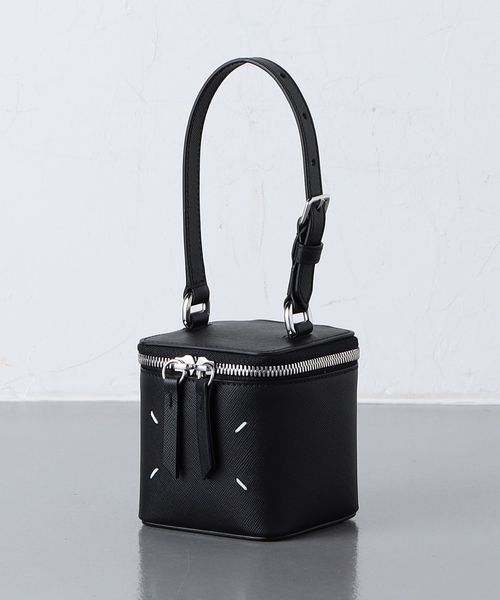 【Maison Margiela】 マイクロキューブハンドバッグ Maison Margiela - MICRO CUBE HAND BAG / ミニ ボックスバッグ