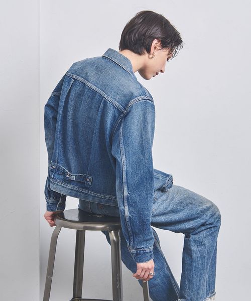 ハイク デニム ジージャン 別注】＜HYKE＞TYPE1/ワンウォッシュ デニムジャケット