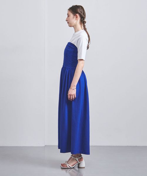 【美品】 ユナイテッドアローズ シャーリング 2way キャミソール ワンピース 2WAY シャーリング キャミソール