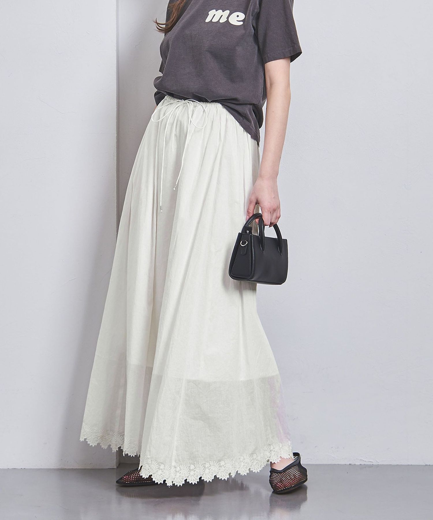 MARW UNITED ARROWS ハイウエスト マキシ スカート　36 9100025F0110_m1_a016.jpg