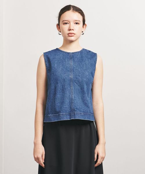 TO UNITED ARROWS＞デニム ベスト