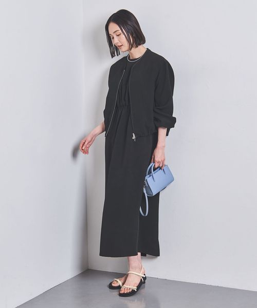 【新品未使用】UA COMFY ドロスト フレンチスリーブワンピース COMFY ドロスト フレンチスリーブ ワンピース