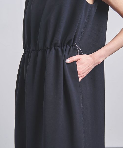 COMFY ドロスト フレンチスリーブ ワンピース