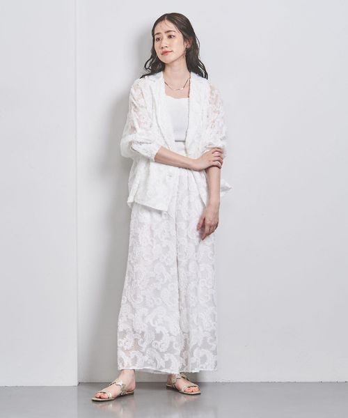 ペイズリー ドルマン ブラウス ジャケット 