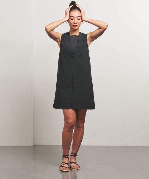 TO UNITED ARROWS＞Vネック ワンピース/ビーチウェア