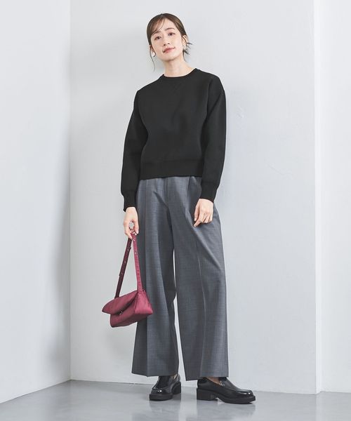 UNITED ARROWS COMFY スウェットライク プルオーバー COMFY スウェットライク プルオーバー