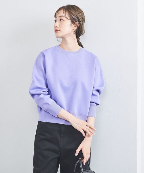 UNITED ARROWS COMFY スウェットライク プルオーバー COMFY スウェットライク プルオーバー