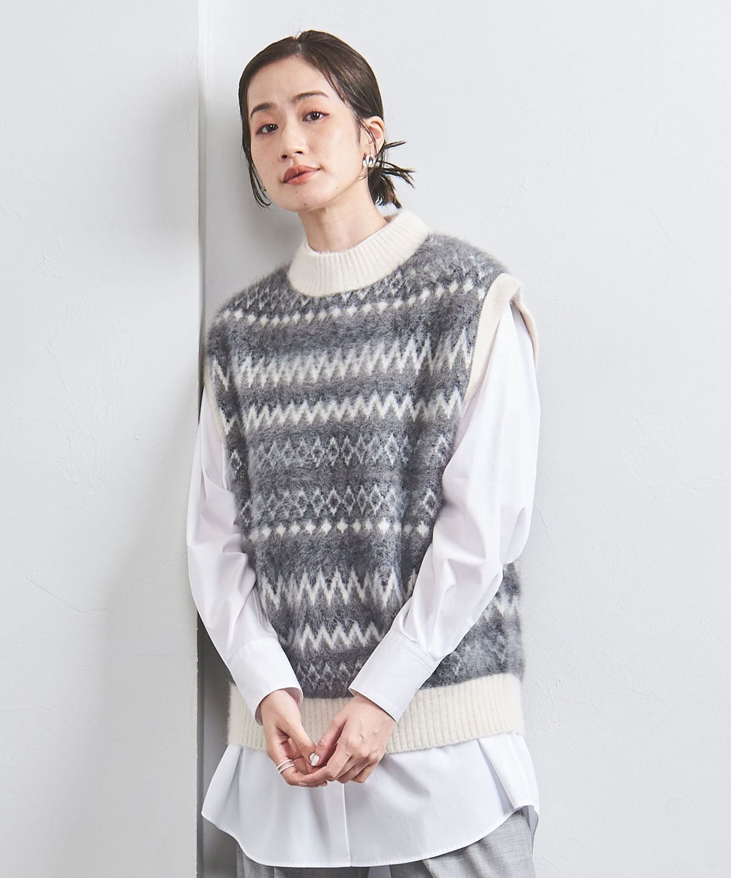 ロンハーマン購入☆rus ニットベスト 最終☆RUS ニットタンクトップベスト