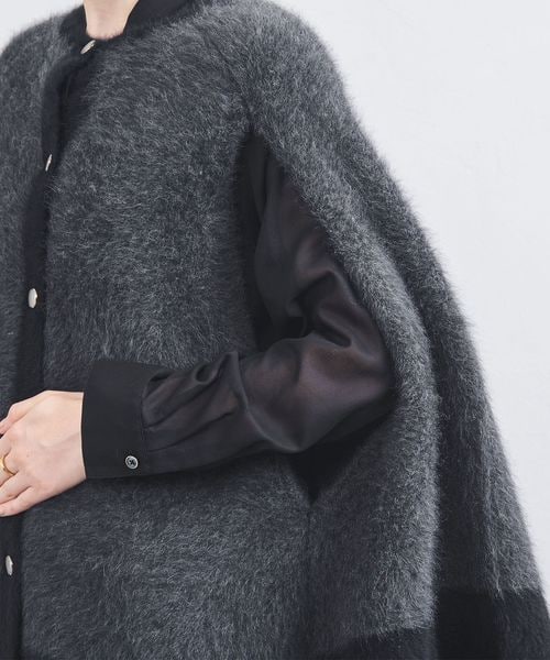 UNITED ARROWS フォックスカシミヤケープ フォックス カシミヤ ケープ