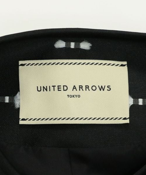 UNITED ARROWS カットジャガードコート UNITED ARROWS（ユナイテッドアローズ）の「リボン カット