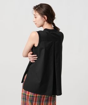 UNITED ARROWS/シャツコンビノースリーブニット ―ウォッシャブル―/ニット / セーター