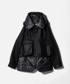 sacai/＜sacai＞キルト ドッキング ブルゾン/その他コート / ブルゾン