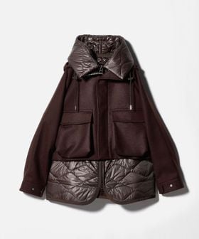 sacai/＜sacai＞キルト ドッキング ブルゾン/その他コート / ブルゾン