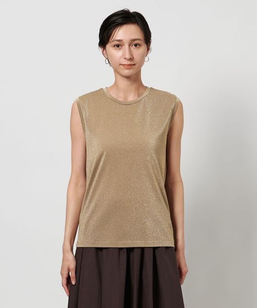 UNITED ARROWS ラメ Tシャツ ブラック UNITED ARROWS tシャツ ラメ Tシャツ レディース : ZOZOTOWN