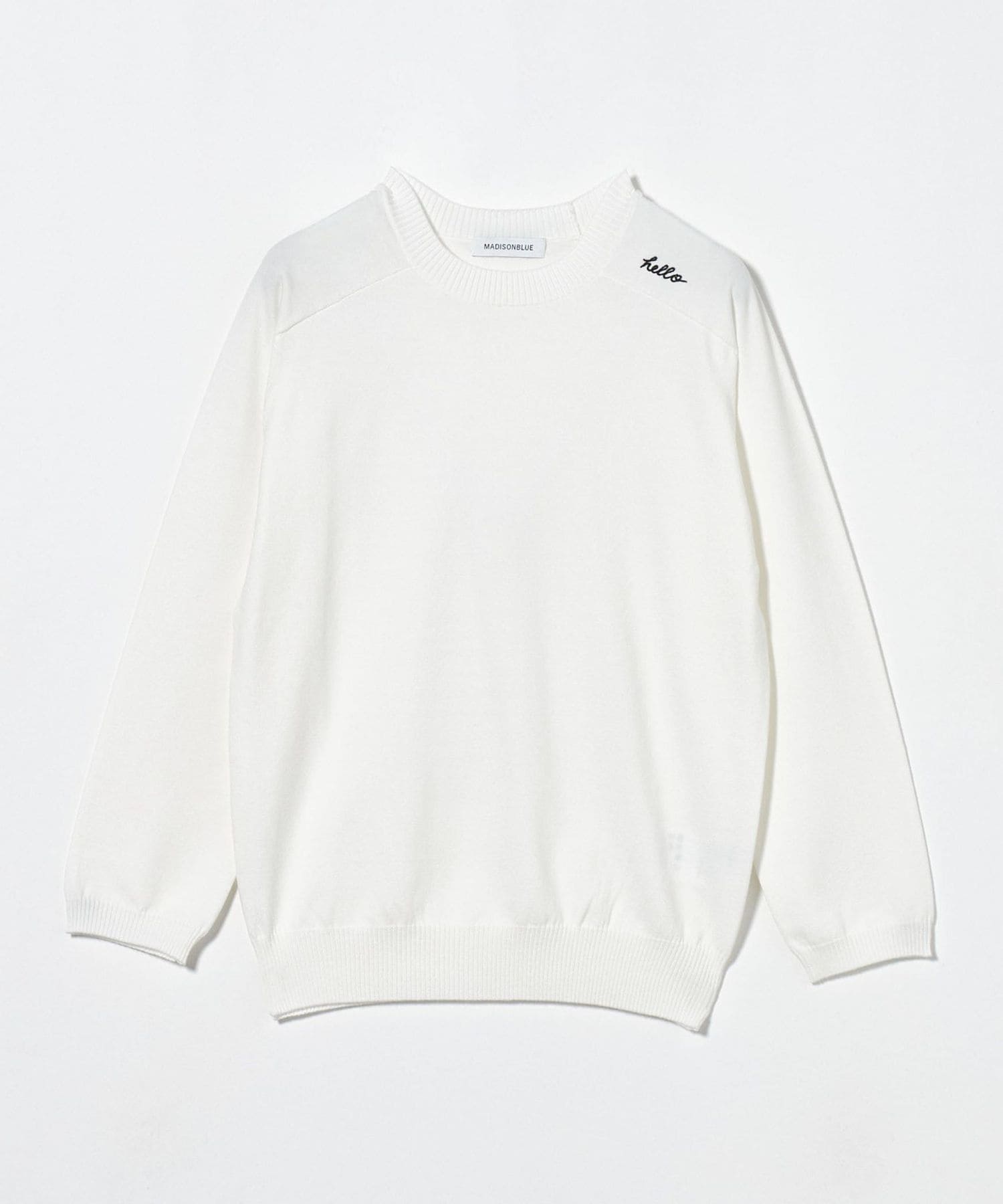 MADISONBLUE＞HELLOニット