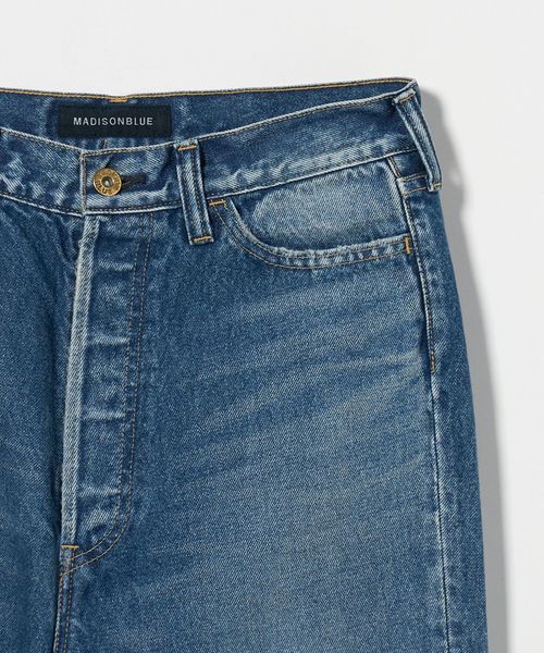 MADISONBLUE デニムパンツ　メ34 MADISON BLUE マディソンブルー Wide cropped Denim ワイド