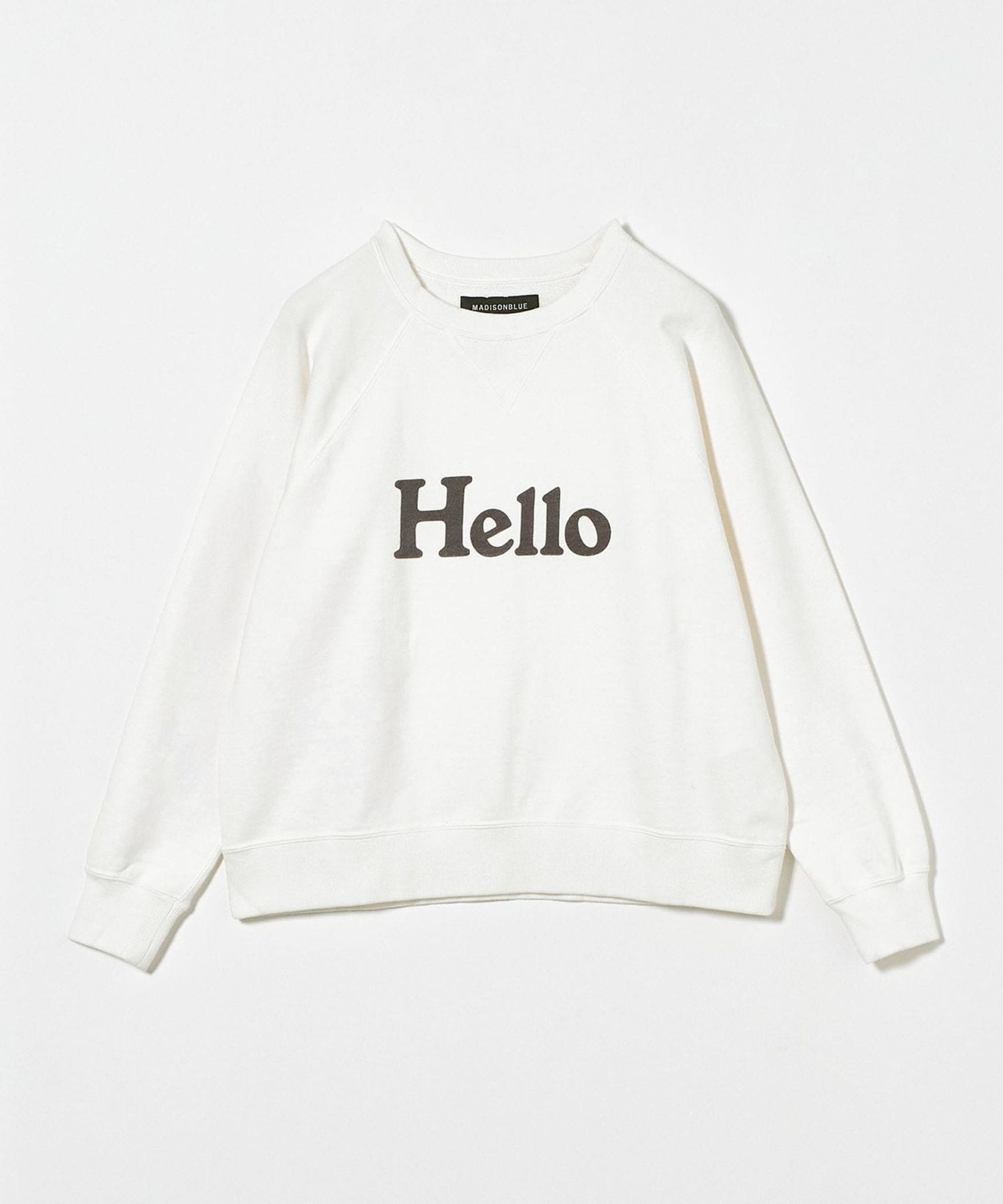 MADISONBLUE＞HELLO ウラケスウェット