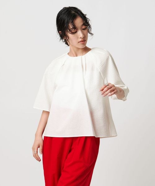 UNITED ARROWS/グレインギャザーブラウス ―ウォッシャブル ―/シャツ / ブラウス