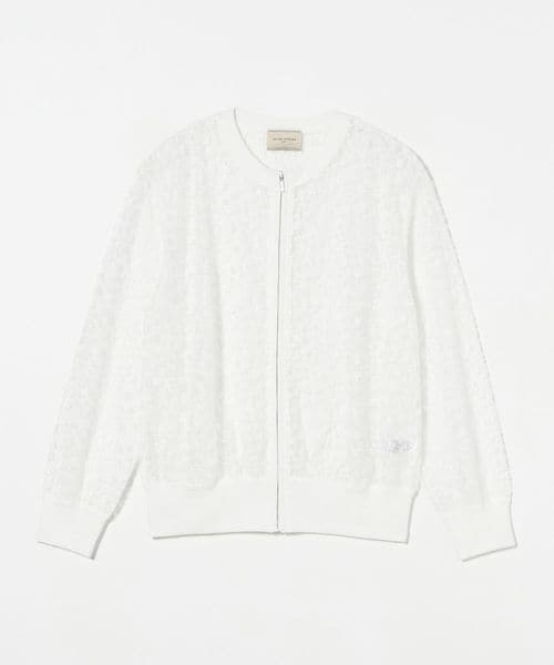 UNITED ARROWS チュールジップカーディガン セール】 チュール ジップ カーディガン （カーディガン・ボレロ