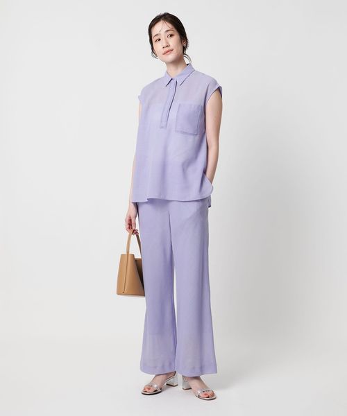 UNITED ARROWS/Spiree asami フレンチスリーブブラウス ―防シワ ウォッシャブル―/シャツ / ブラウス