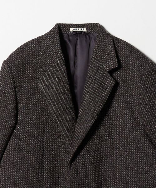 auralee ツイードジャケット AURALEE＞ツイード オーバー ジャケット