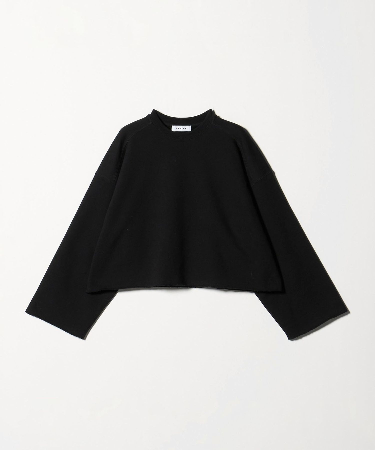 【美品✨】conteクロップドプルオーバースウェット UNITED ARROWS SACRA>クロップド スウェット