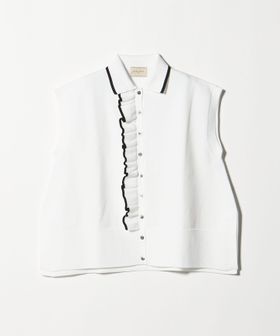 UNITED ARROWS/ミニマル フリル ベスト/ベスト