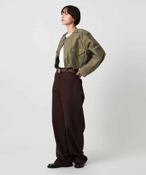 HYKE M51クロップドジャケット TYPE M-51 FIELD CROPPED JACKT M-51フィールドクロップド