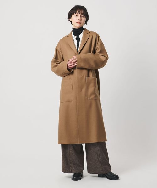 HYKE/＜HYKE＞ウール ショップ コート/チェスターコート