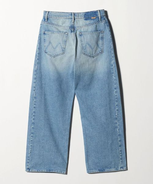むーでぃー　 MOTHER＞HALF PIRE ZIP アンクル デニムパンツ