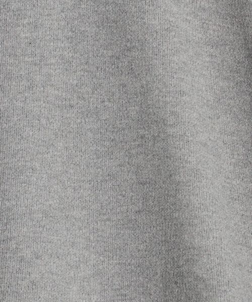 ニット セーター 「ATON」ハーフジップ ポロニット レディース ATON＞ハーフジップ ポロニット