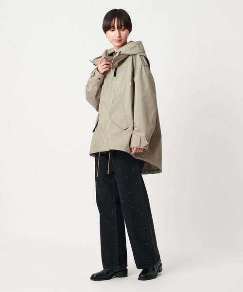 別注】＜THE RERACS＞ドロップショルダー モッズコート