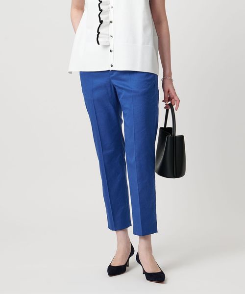 UNITED ARROWS/シャイニー スリム パンツ ストレッチ ウォッシャブル/スラックス