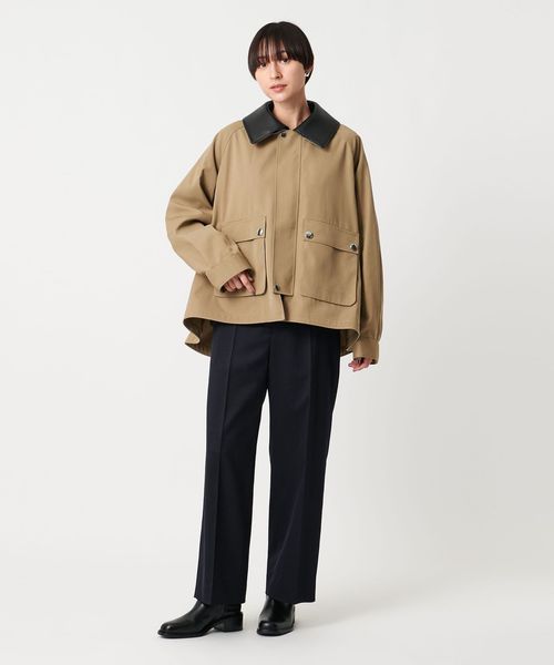 【別注】THE RERACS リラクス ポンチョ ブルゾン | 秋アウター 別注】＜THE RERACS＞ポンチョ ブルゾン